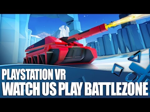 Battlezone - watch us play! New PlayStation VR gameplay