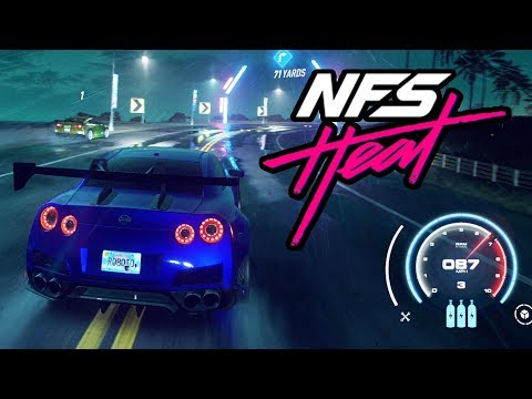 NEED FOR SPEED HEAT GAMEPLAY - Nissan GT-R Customization &amp; Police Chase (No Commentary)