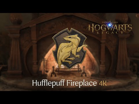 Hogwarts Legacy - Hufflepuff Fireplace [4K]