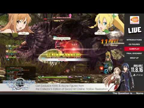 Sword Art Online: Hollow Realization! Featured by Bandai Namco LIVE!