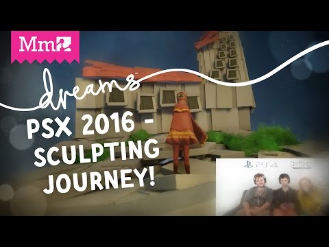 Dreams PS4 - Sculpting Journey&#039;s Traveler in Dreams PS4 | PSX Live Stream