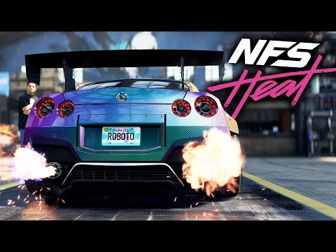 Need for Speed HEAT GAMEPLAY - CUSTOMIZATION Nissan R35 GTR &amp; Racing!