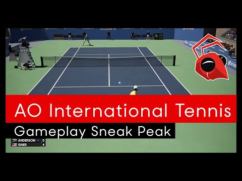 AO International Tennis: Gameplay sneak peak