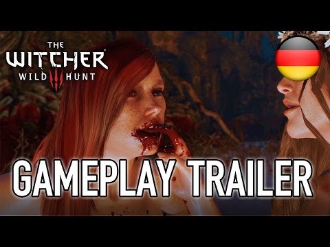 The Witcher 3 Wild Hunt - PS4/XB1/Steam - Gameplay Trailer (German)