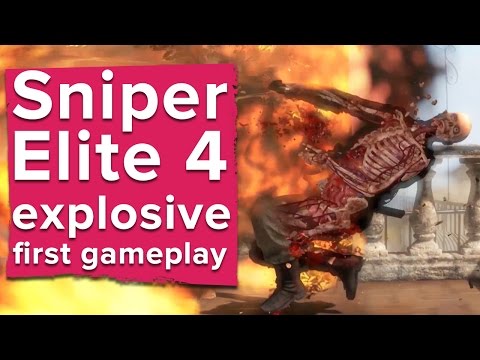Here&#039;s your first look at Sniper Elite 4 gameplay