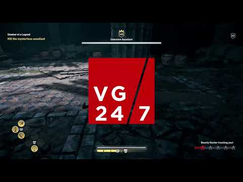 Assassin&#039;s Creed Odyssey Legacy of the First Blade DLC Gameplay - Unknown Assailant Boss Fight