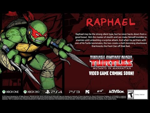 Teenage Mutant Ninja Turtles: Mutants in Manhattan - Raphael Character Trailer