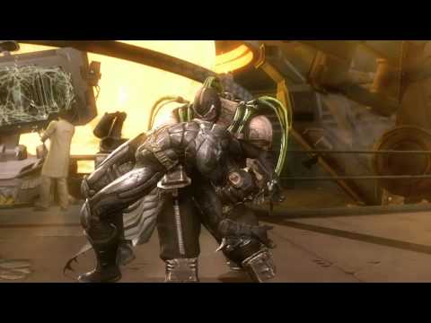 Injustice Battle Arena Fight Video: Batman vs. Bane