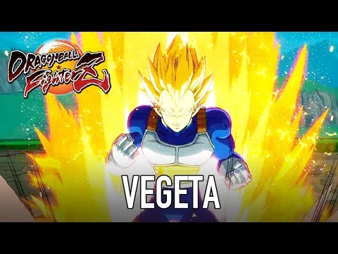 Dragon Ball FIghterZ - PS4/XB1/PC - Vegeta (Character Intro Video)