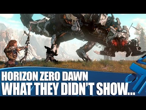 Horizon Zero Dawn: What they didn&#039;t show at the conference...