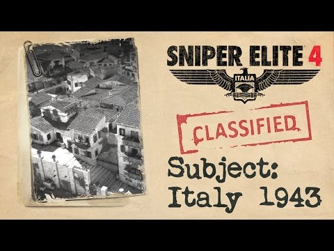 Sniper Elite 4 - &quot;Italy 1943&quot; Story Trailer