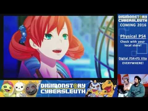 Digimon Story Cyber Sleuth - PS4/PS Vita - Livestream #1