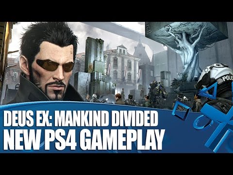 Deus Ex: Mankind Divided - New Gameplay on PS4