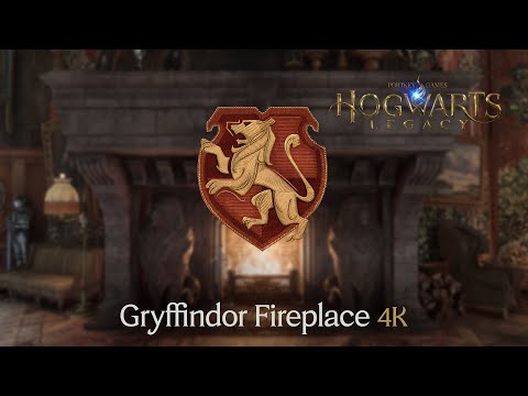 Hogwarts Legacy - Gryffindor Fireplace [4K]