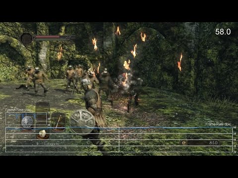 Dark Souls 2 PS4 Gameplay Frame-Rate Test