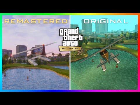 GTA Trilogy: The Definition Edition - Remastered Graphics VS Original Graphics! (MASSIVE Difference)