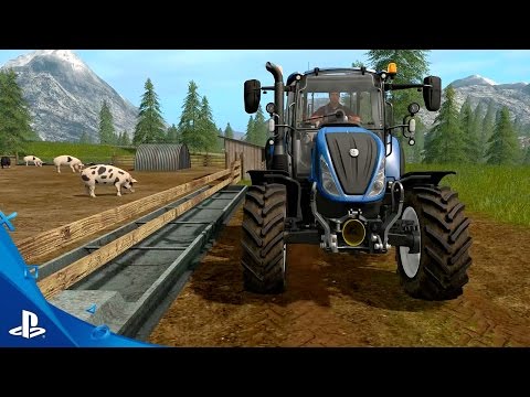 Farming Simulator 17 - &quot;Tending to Animals&quot; Gameplay Trailer #2 | PS4