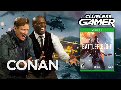 Clueless Gamer: &quot;Battlefield 1&quot; With Terry Crews | CONAN on TBS
