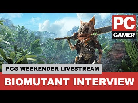 Biomutant Developer Interview - PC Gamer Weekender 2018 Live Stream