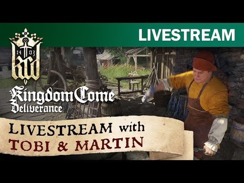 Kingdom Come: Deliverance - 1st Quest with Tobi &amp; Martin (Internal Alpha!)
