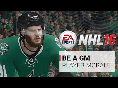 NHL 16 | Be a GM: Player Morale | Xbox One, PS4