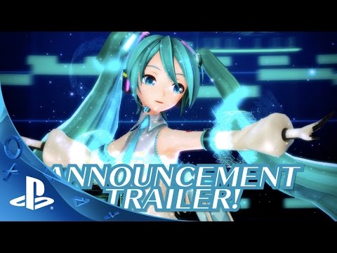 Hatsune Miku: Project Diva X - Announcement Trailer | PS4