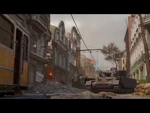 Call of Duty®: WWII Aachen Multiplayer Map Flythrough