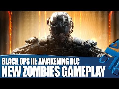 Black Ops III - Awakening DLC new zombies map gameplay - Der Eisendrache