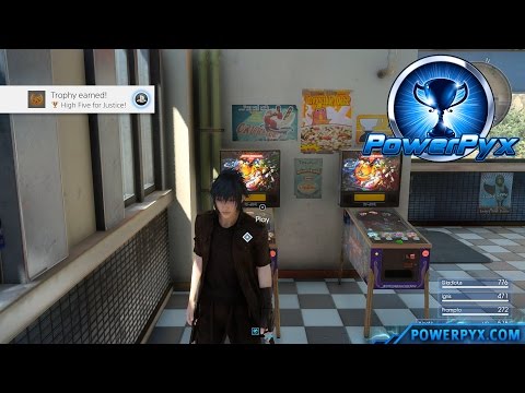 Final Fantasy XV - High Five for Justice! Trophy / Achievement Guide (Justice Monsters Minigame)