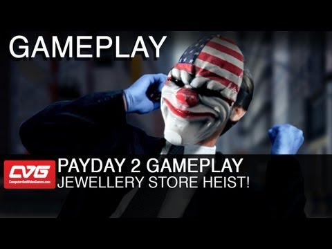 Payday 2 Gameplay: Jewellery Store Heist!
