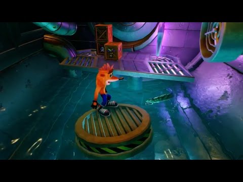 Crash Bandicoot N. Sane Trilogy Gameplay — Sewer or Later Level Playthrough