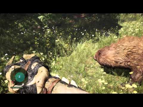 Far Cry Primal Gameplay - Saving a Tribesman and Senseless Deer Murder