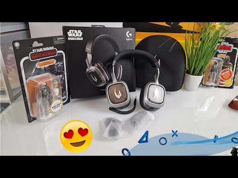 Logitech G A30 Mandalorian Edition Unboxing - this is the way #ps5
