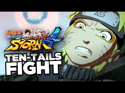 Naruto Shippuden: Ultimate Ninja Storm 4 Gameplay - Ten Tails Fight