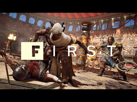 Assassin&#039;s Creed Origins: Combat and Arena Deep Dive - IGN First