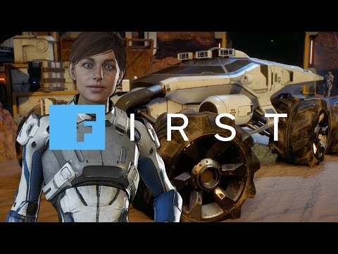 Mass Effect Andromeda: Driving and Upgrading The Nomad - IGN First