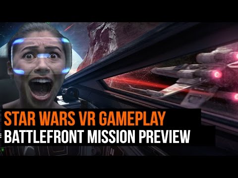 Star Wars VR Gameplay - Battlefront Mission preview