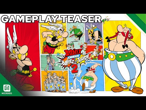 Asterix &amp; Obelix - Slap Them All 2 - Gameplay Teaser - Mr Nutz Studio &amp; Microids
