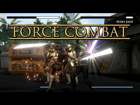 Force Combat: A Star Wars fighting game(fan made). - New Grievous, Yoda, Mara Jade, Ahsoka Gameplay!