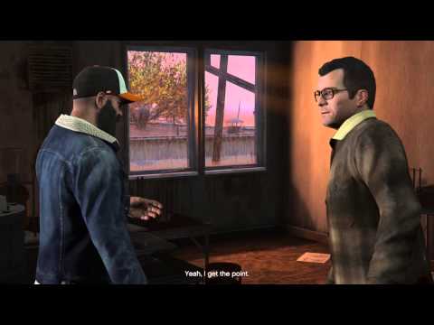 Grand Theft Auto V Funny Glitched Scene