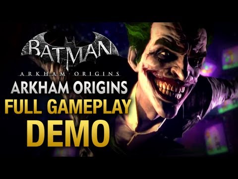Batman: Arkham Origins - Full Gameplay Demo Walkthrough [E3 2013]