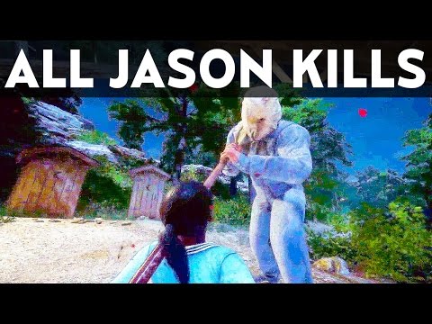 Friday The 13th Game ALL JASON VOORHEES KILLS COMPILATION (FULL JASON GAMEPLAY)
