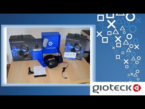 Gioteck HC4 Wired Stereo Headset | Unboxing | PS4