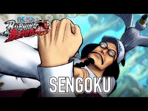 One Piece Burning Blood - PS4/XB1/PC/PS Vita - Sengoku (Moveset Videos)