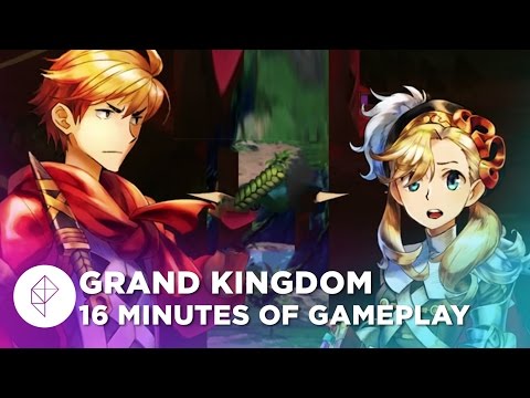 Grand Kingdom: 16 Minutes of English PS4 Gameplay