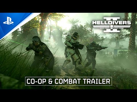 Helldivers 2 - Co-op and Combat Trailer | PS5 &amp; PC Games