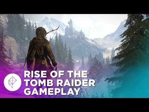 Rise of the Tomb Raider combat gameplay