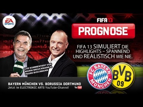 FIFA 13 Prognose: Das große Pokalspiel, Bayern München - Borussia Dortmund