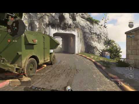 Call of Duty: WW2 - 9 Minutes of Hardpoint Mode (Gibraltar Map)