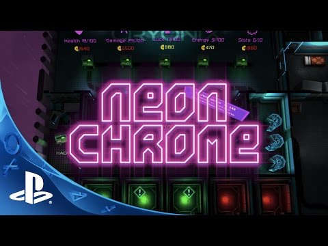 Neon Chrome - Launch Trailer | PS4